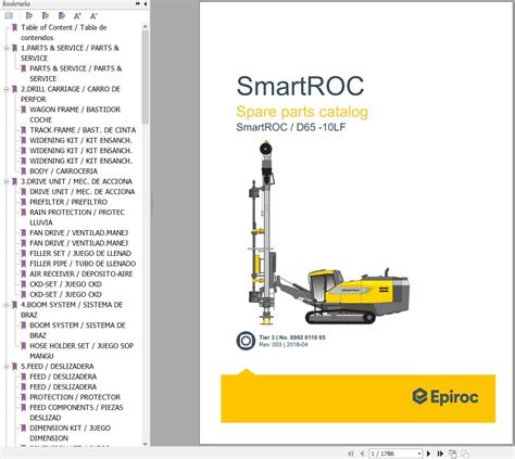 epiroc parts online.